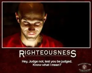 Judge not most misused verse today