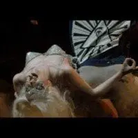 Lady Gaga Satanic Pose