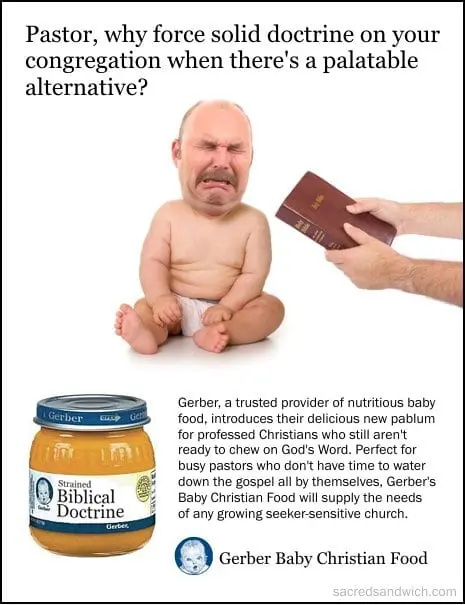 Christian Baby Food, Easy to Swallow Lies,