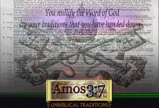 Unbiblical Traditions Chronology from Rome