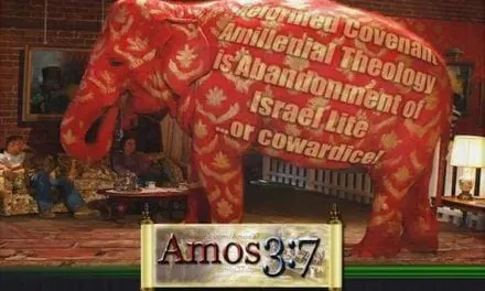 Reformed Covenant Amillenial, The Elephant in the Room