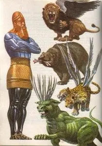 Daniel ch 7 Vision 4 beasts Times of the gentiles comparison