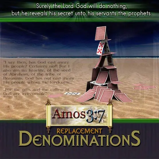 Replacement Theology, Denominations, Supersessionism, Listed,
