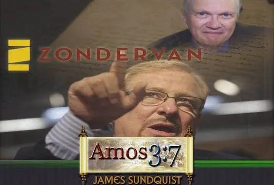 James Sundquist Open Letter on Zondervan and Rick Warren