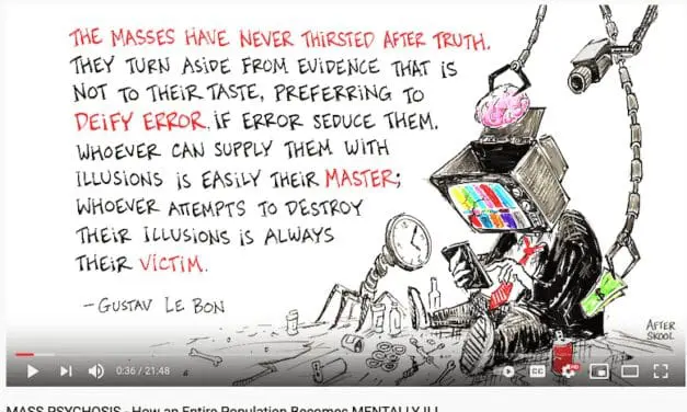 Mass Psychosis: How to Create an Pandemic of Mental Illness