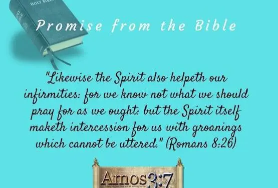 The Promise of the Holy Spirit Romans 8:26