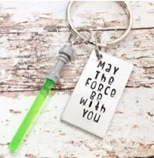 star wars, mytical force, keychain,
