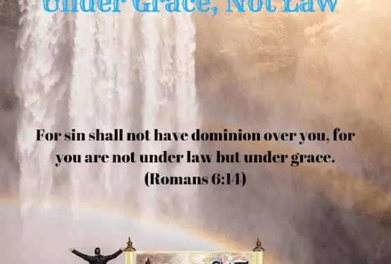 Under Grace, Not Law Daily Devotionals Growing in Grace
