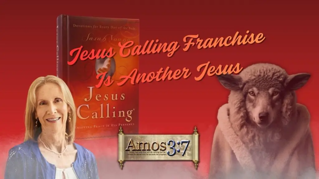 sarah young, jesus calling, another jesus,