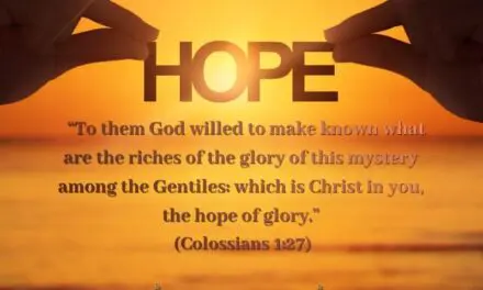 Spiritual & Prophetical Discernment Series – Issue #183: Where There is No Vision There is No Hope