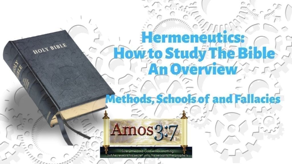 Biblical Hermeneutics A Basic Overview | Amos37