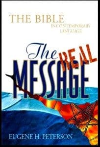 Satanic New Age Bible The Message Eugene Peterson copy