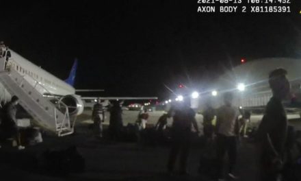 Leaked video shows illegal migrants landing at Westchester airport on secret charter flight